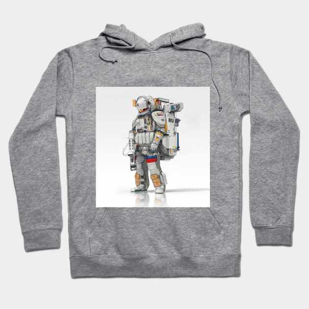 Russian space warrior Hoodie by buco